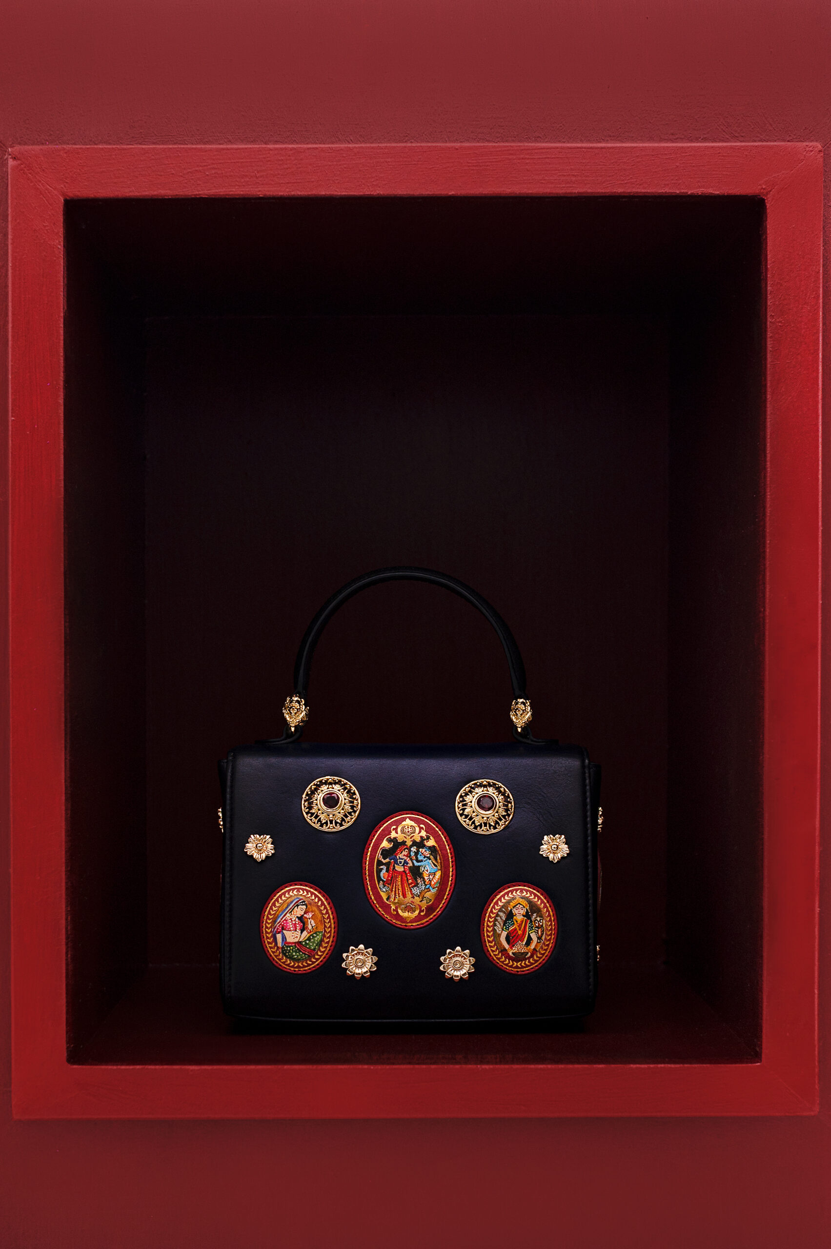 SHILI BAG IN MINIATURE PAINTING - Image 3