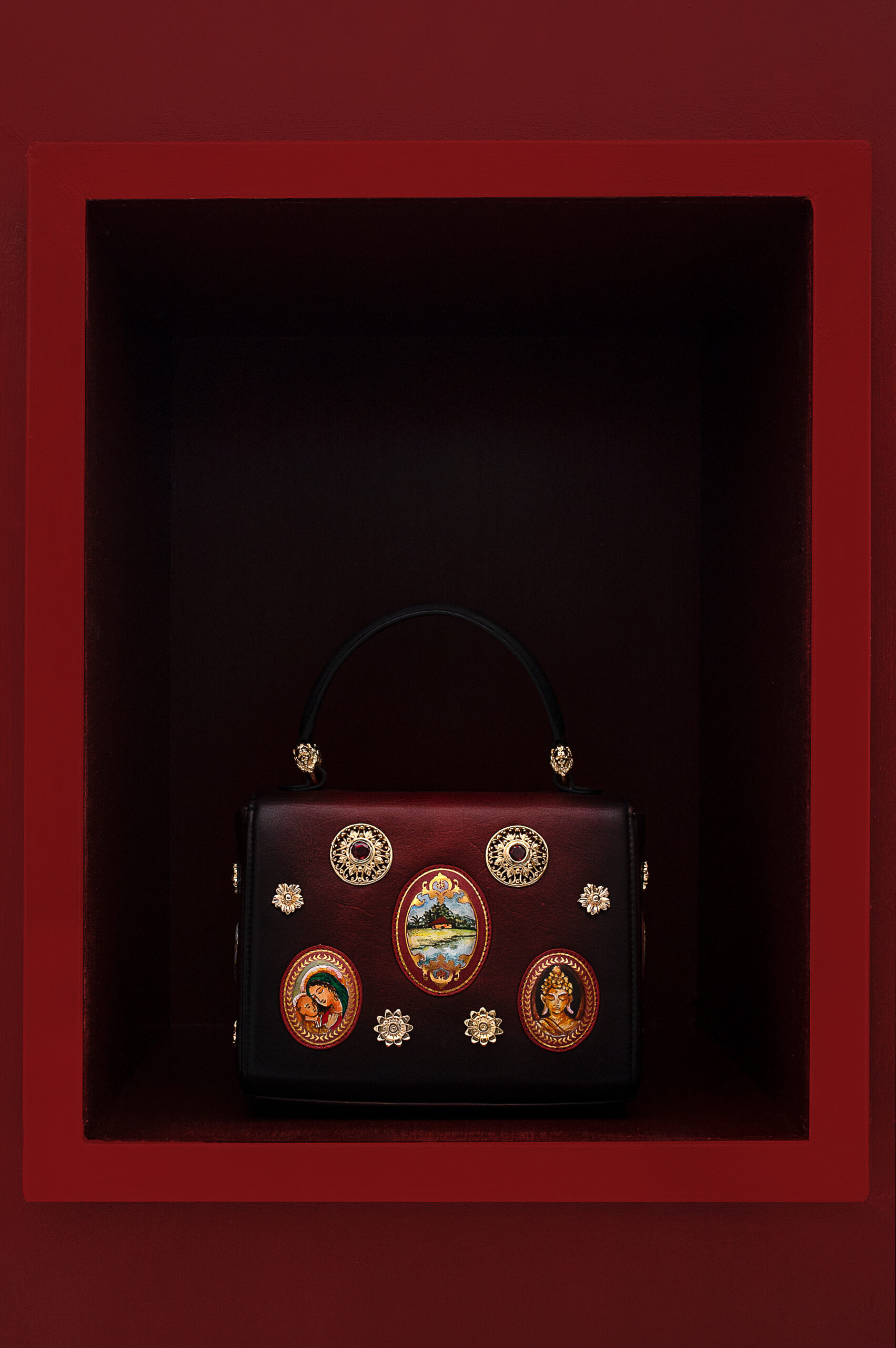 SHILI BAG IN MINIATURE PAINTING - Image 4